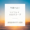 今週のツインレイ占い(2022/01/17-1/23)